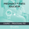 Distance Pregnancy Fitness Educator Program & Processing Fee